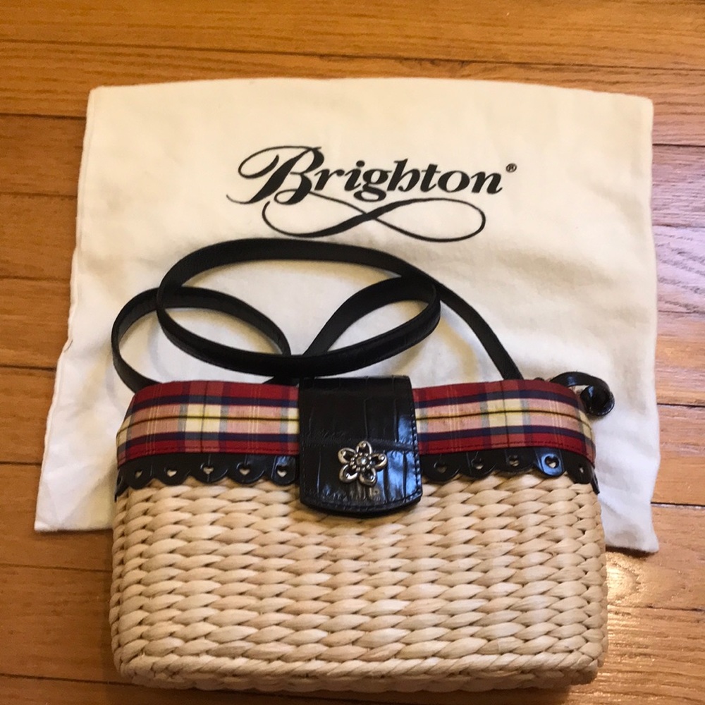 Brighton Wicker Woven Purse